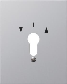 Gira Metallabd. + Symbole WG AP Aluminium 009730