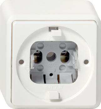 Gira Lichtsignal Bajonett AP Reinweiß 016113