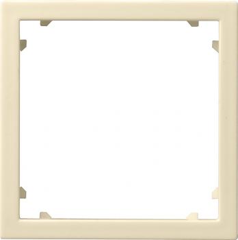 Gira Adapterrahmen quadr. 45 x 45 mm System 55 Cremeweiß 028301