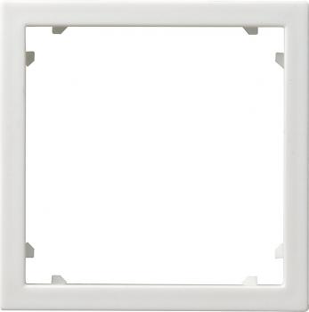 Gira Adapterrahmen quadr. 45 x 45 mm System 55 Reinweiß 028303