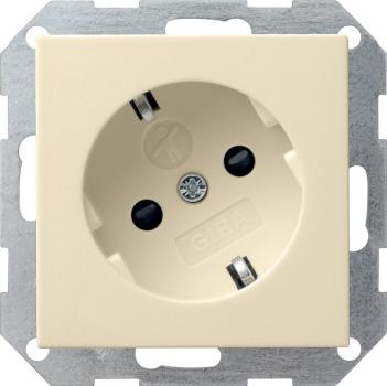 Gira SCHUKO 30° + SH System 55 Cremeweiß 041801