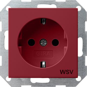 Gira SCHUKO WSV System 55 Rot 044902