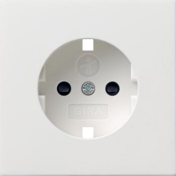 Gira Abd. SCHUKO SH Flächenschalter Reinweiß 0921112