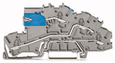 Wago Reihenklemme 2003-7641 NT/L/PE 0,25 - 2,5 mm_ grau
