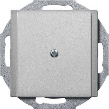 Merten System M Abdeckung Leitungsauslass aluminium 295660