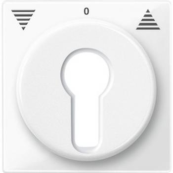 Merten System M Abdeckung SchlŸsselschalter polarwei§ gl_nzend 319419