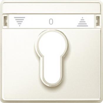 Merten AQUADESIGN IP44 Abdeckung Schlüsselschalter weiß  348244