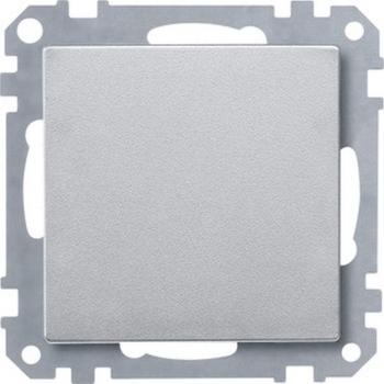 Merten System M Blindabdeckung aluminium 391860