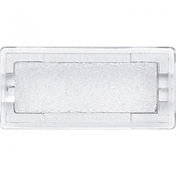 Merten Symbole, rechteckig, neutral, glasklar 395569