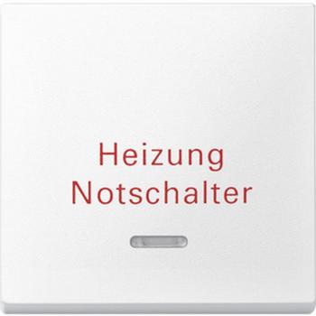 Merten System M Kontroll Wippe fŸr Heizungs-Notschalter polarwei§ matt 431819