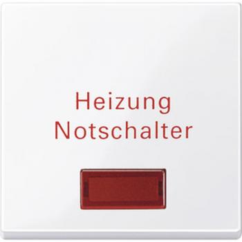 Merten System M Wippe fŸr Heizungs-Notschalter aktivwei§ gl_nzend 432925