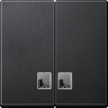 Merten System M Serien Kontroll Wippe anthrazit 437514