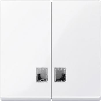 Merten System M Serien Kontroll Wippe aktivwei§ gl_nzend 438525