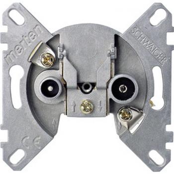 Merten BK-/Sat-Antennenstichdose, 2fach 466099