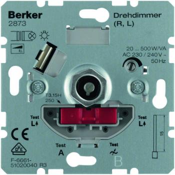 Berker Drehdimmer NV mit Softrastung Hauselektronik 2873
