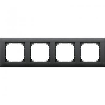 Merten M-PLAN-Rahmen, 4fach, anthrazit 486414