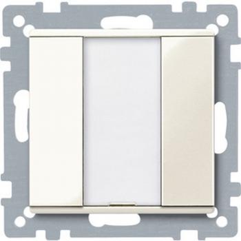 Merten Taster 1fach plus, wei§ gl_nzend, System M 617144
