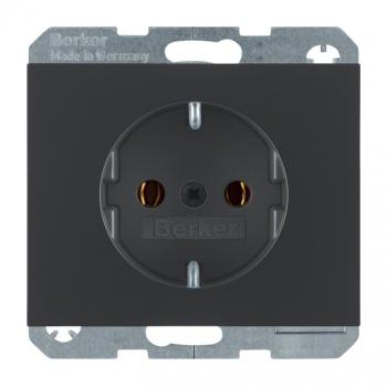 Berker K.1 Steckdose anthrazit, matt 47157006