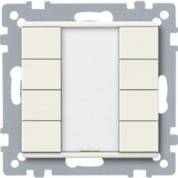 Merten Taster 4fach plus, wei§, System M 627844