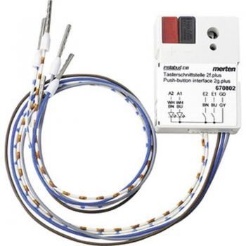 Merten Tasterschnittstelle 2fach plus, polarwei§ 670802