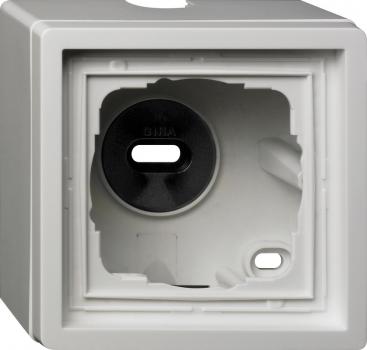 Gira Aufputz Geh_use 1fach Fl_chenschalter Reinwei§ 0061112