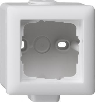 Gira System 55 Aufputz Geh_use 1fach Reinwei§ matt 006127