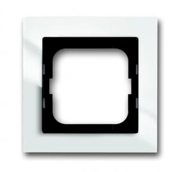 B+J Busch-axcent¨,  Rahmen 1-fach, studiowei§ 1721-284