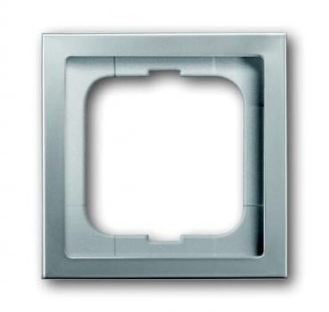 B+J pur edelstahl, Rahmen 1-fach, edelstahl 1721-866K