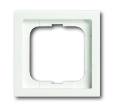 B+J future® linear,  Rahmen 1-fach, Linear, studioweiß matt 1721-884K