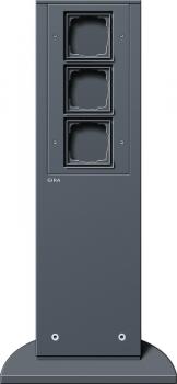 Gira 491mm 3xLeereinheit Energies_ule Anthrazit 134528