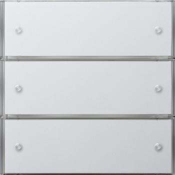 Gira KNX Tastsensor 3 Komfort 3fach Fl_chenschalter Reinwei§ 2033112
