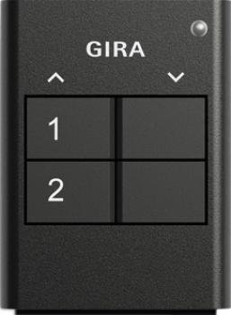 Gira Funk Handsender 2fach Gira eNet Anthrazit 535210