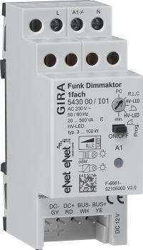 Gira Funk Dimmaktor REG 1fach Gira eNet 543000