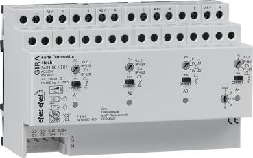 Gira Funk Dimmaktor REG 4fach Gira eNet 543100