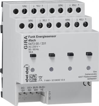 Gira Funk Energiesensor REG 4fach Gira eNet 547300