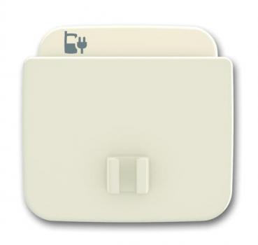 B+J Busch-Duro 2000¨ SI, Abdeckung USB-Ladestation wei§ 6478-212