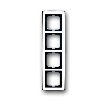 B+J solo¨,  Rahmen 4-fach, chrom glanz 1724-80G