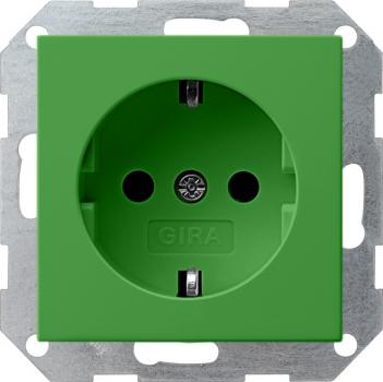 Gira SCHUKO System 55 Grün 145502