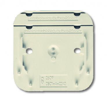 B+J Busch-Duro 2000® AP Montageplatte für AP-Geräte weiß 2609 AP