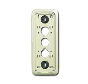 B+J Busch-Duro 2000® AP Montageplatte Verrastung 3-fach weiß 2609/03 APJ