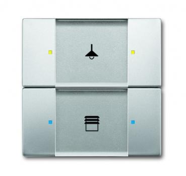 B+J  UP-Sensoren pur edelstahl, Tastsensor, 2/4-fach, Multifunktion, edelstahl 6126/02-866