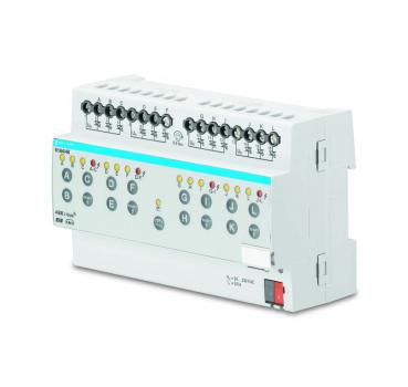 B+J Busch-Installationsbus¨ KNX, REG-Aktoren, Ventilantriebaktor, 12-fach, REG,  6164/46