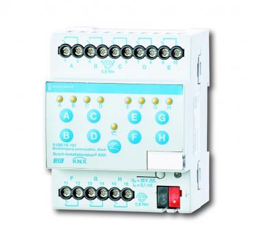 B+J Busch-Installationsbus¨ KNX, REG-Sensoren, 8-fach Bin_reingang, Kontaktabfrage,  6188/18-101