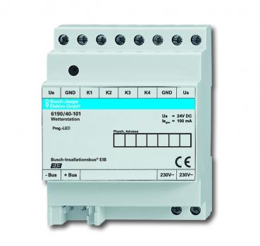 B+J Busch-Installationsbus¨ KNX, REG-Sensoren, Wetterstation,  6190/40-101