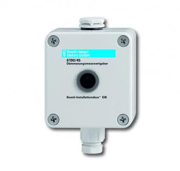 B+J Busch-Installationsbus¨ KNX, REG-Sensoren, Wetterstation-Helligkeitsmesswertgeber,  6190/45