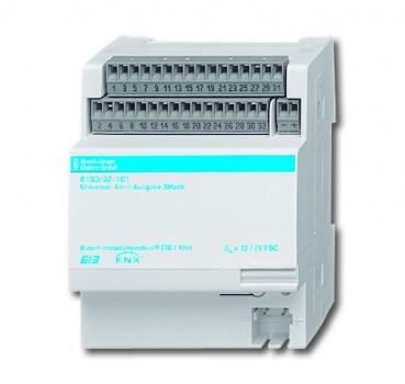 B+J Busch-Installationsbus¨ KNX, REG-Sensoren, Universal-Ein-/-Ausgabe 32 Ein-/Ausg_nge,  6193/32-101