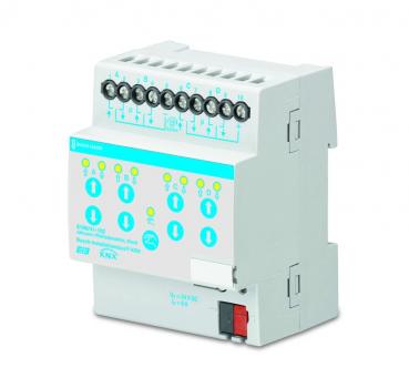 B+J Busch-Installationsbus¨ KNX, REG-Aktoren, 4-fach Jalousieaktor, 6 A, 24 V DC -102,  6196/41-102