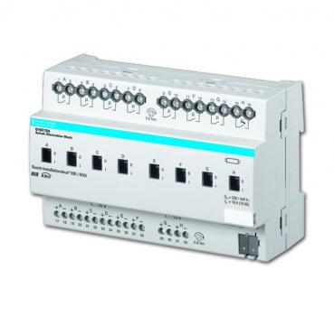B+J Busch-Installationsbus¨ KNX, REG-Aktoren, Schalt-/Dimmaktor, 8-fach,  6197/24