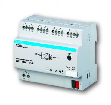 B+J Busch-Installationsbus¨ KNX, REG-Aktoren, DALI-Gateway, 8-fach, REG,  6197/40