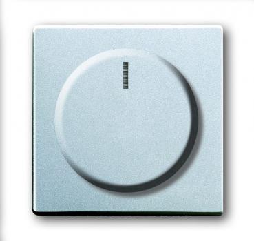B+J future® linear, Bedienelement für Drehdimmer, -102, alusilber 6540-83-102
